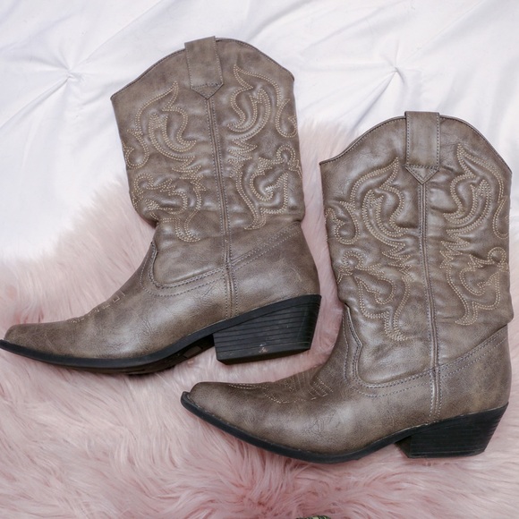 Target Shoes - Cowgirl Boots (Size 9.5)